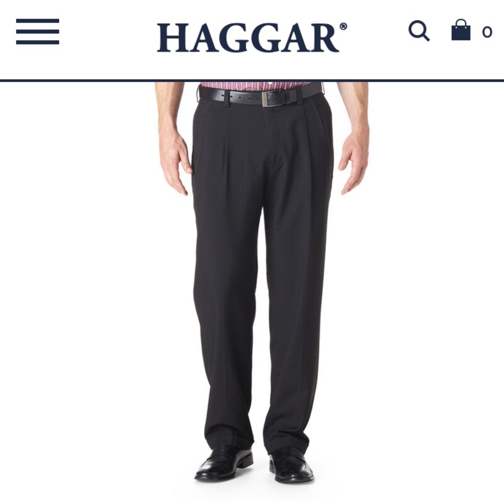Price drop! 🆕 NWT 36x30, Black, Haggar E-CLO Stria Dre… - Picture 4 of 6